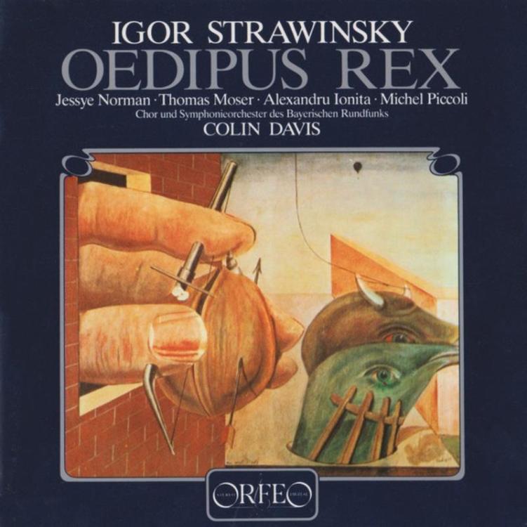 Painting - Igor Stravinsky, Jessye Norman, Thomas Moser, Alexandru Ionita, Michel Piccoli, Symphonie-Orchester Des Bayerischen Rundfunks, Chor Des Bayerischen Rundfunks, Colin Davis – Oedipus Rex (Copy).jpg